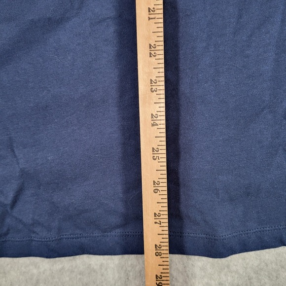 Vineyard Vines Long Sleeve Hoodie T-Shirt Mens Large Navy Flag Patriotic Whale - Picture 8 of 9